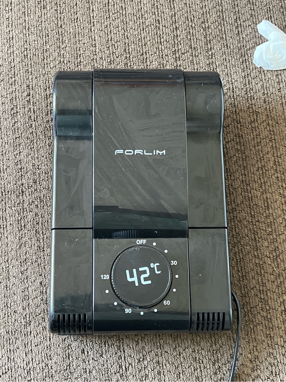 FORLIM Heated Shoe & Boot Dryer SD-002A Adjustable Timer 200W